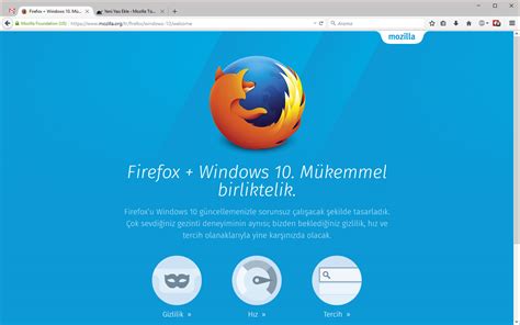 F­i­r­e­f­o­x­’­a­ ­g­ü­v­e­n­l­i­ ­a­l­t­e­r­n­a­t­i­f­
